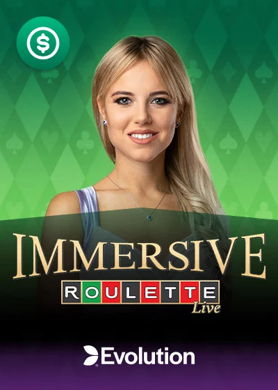 Immersive roulette live - European roulette online